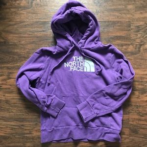 Purple North Face Hoodie
